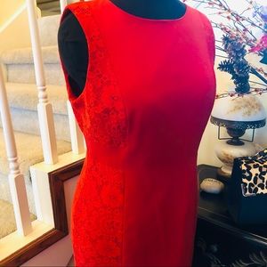 Adrianna Papell “True Orange” Dress